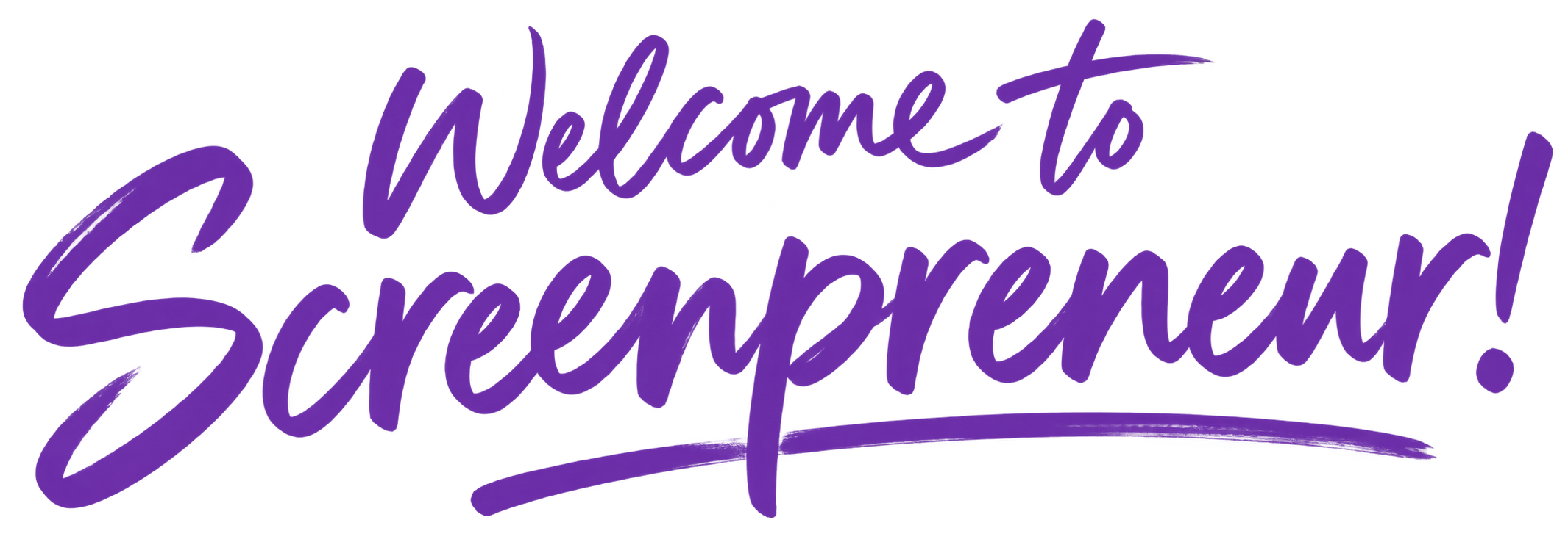 Welcome to Screenpreneur!